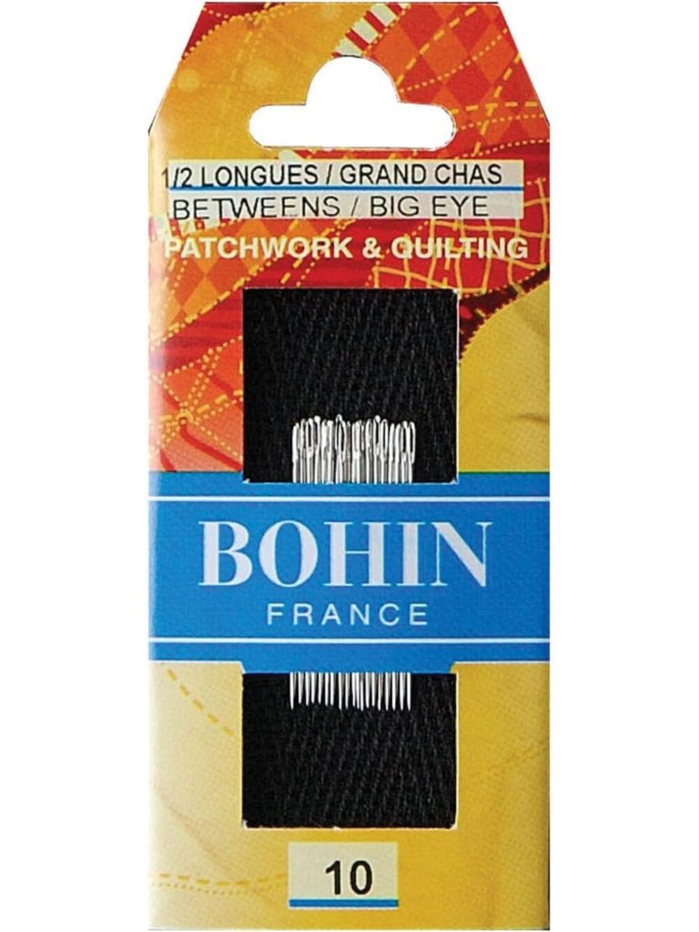 Big Eye Hand Quilting Needles-Size 10 20/Pkg